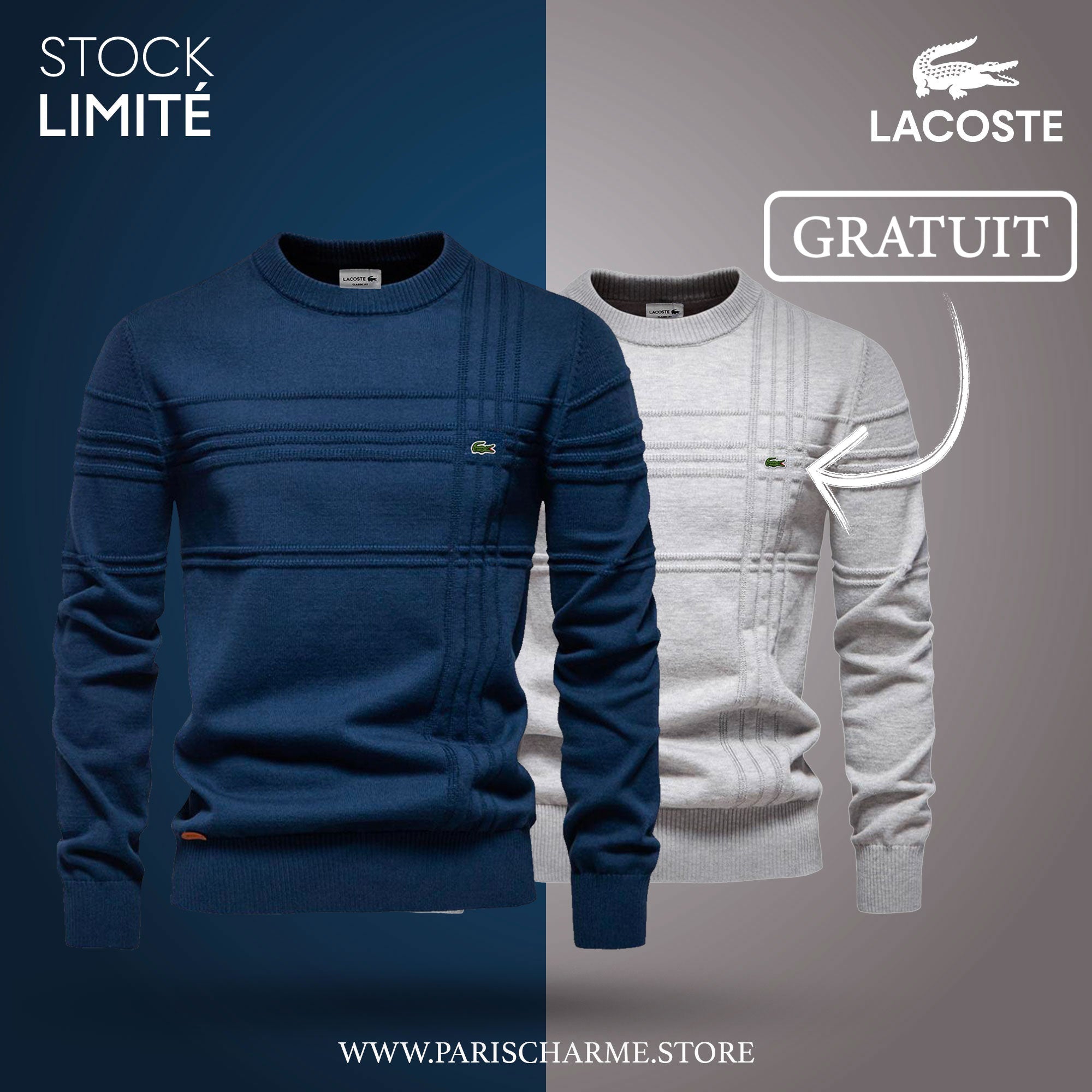 LC 1+1 Textured Men's Sweater (CLEARANCE)