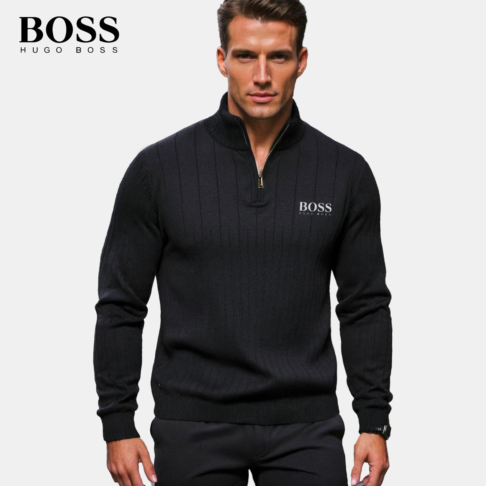 HB Zip-up sweater (CLEARANCE)